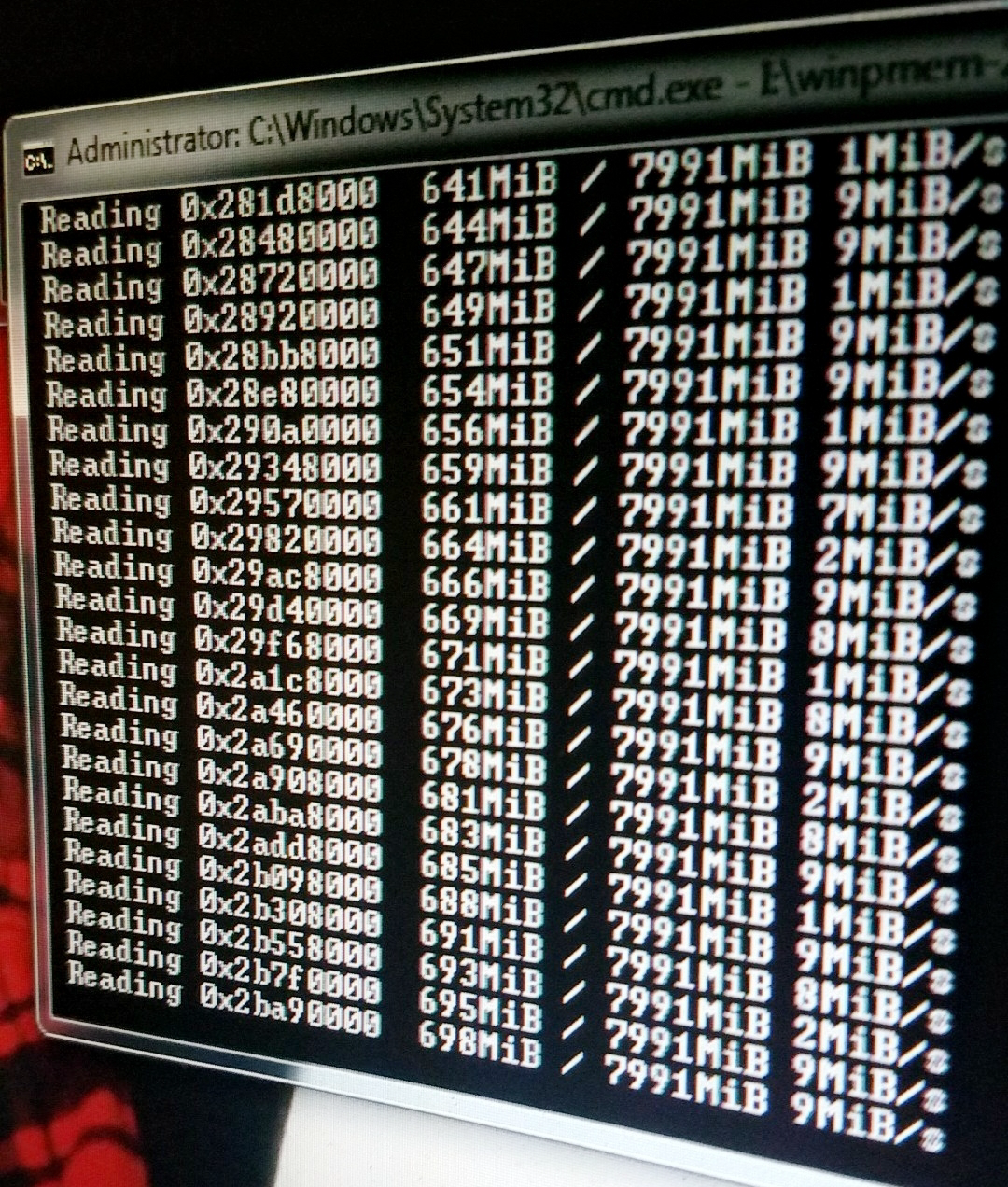 ram dump ram dump